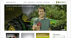 Desktop Screenshot of nataliniagro.com.ar